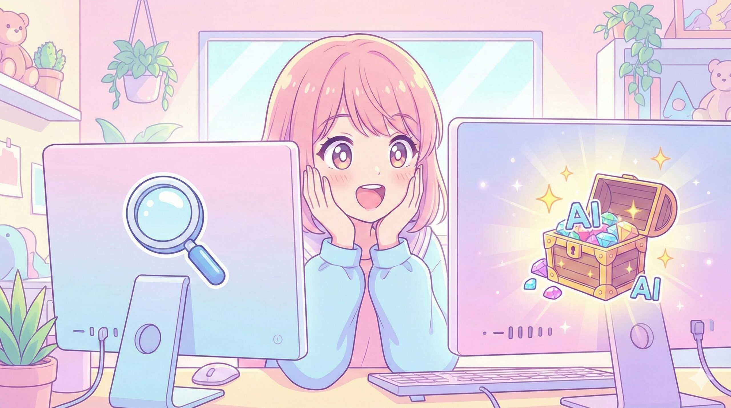 Perplexity Proと無料版の違い比較イラスト