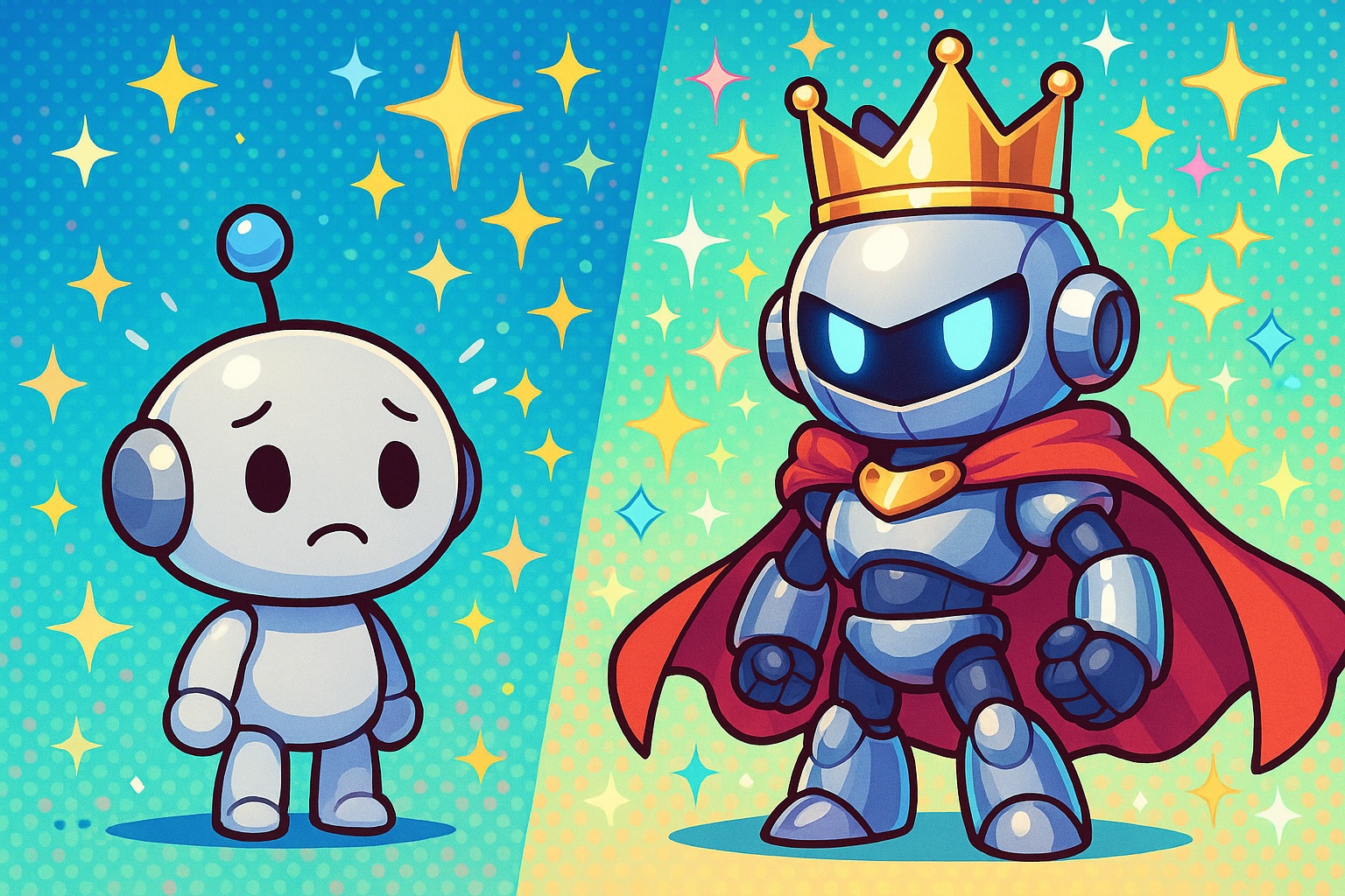 Perplexity Proと無料版のAIモデルの違いイメージイラスト