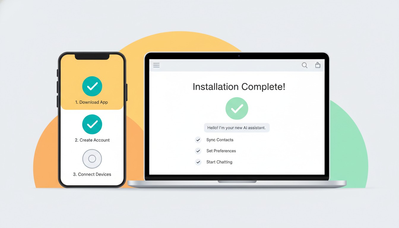 GeminiのMacアプリインストール手順イメージ