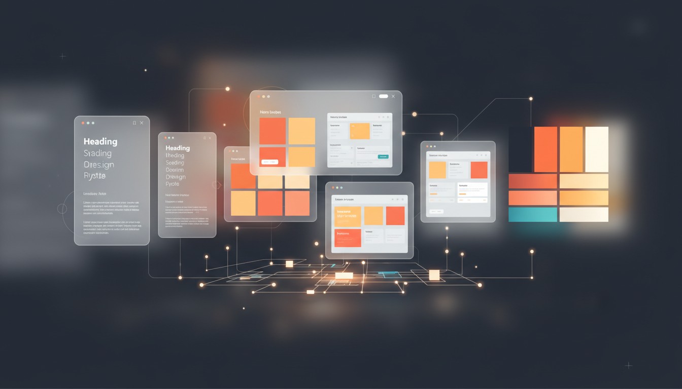 Claude Designでサイトデザインを複数パターン生成するイメージ