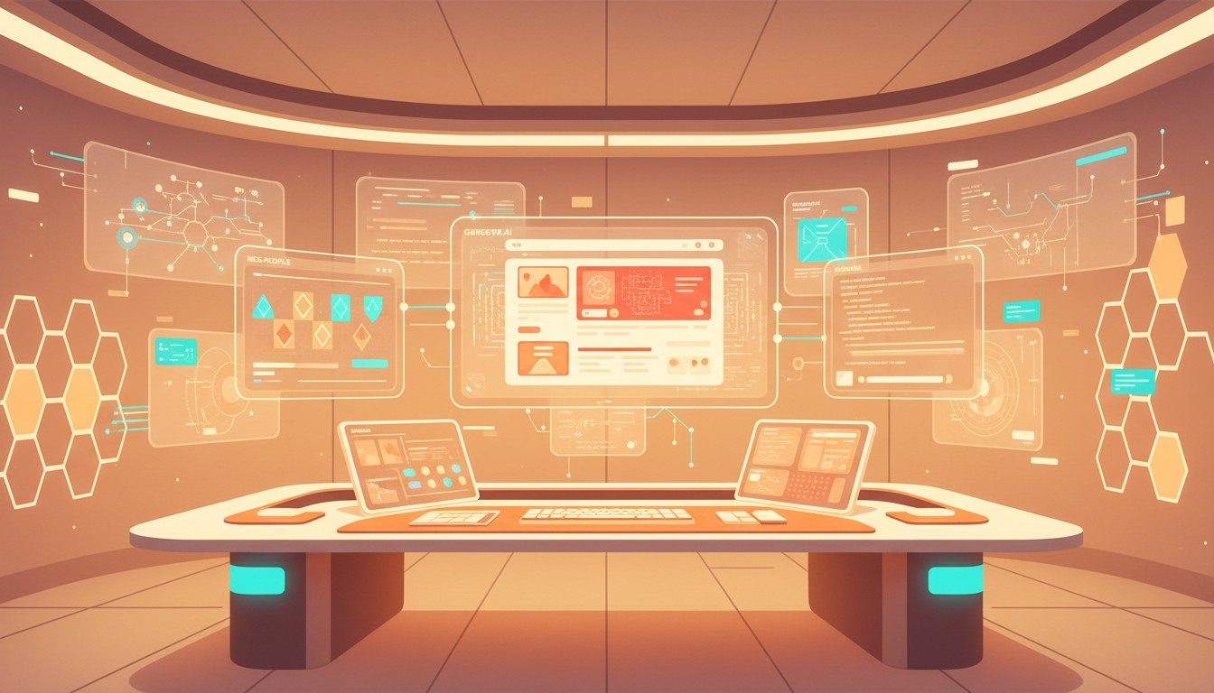 Muse SparkのWebサイト・ゲーム生成機能のイメージ